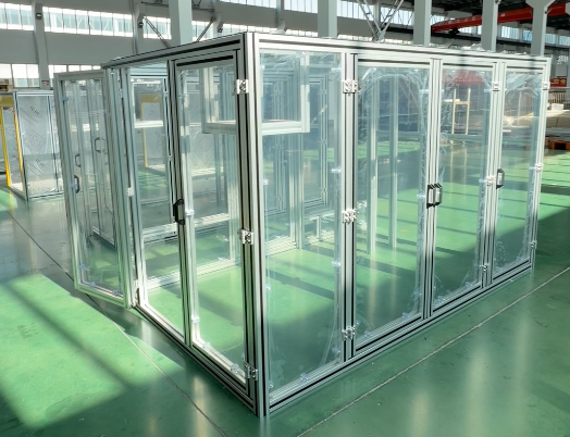 機器人工作站安全防護：鋁型材防護罩應(yīng)用案例