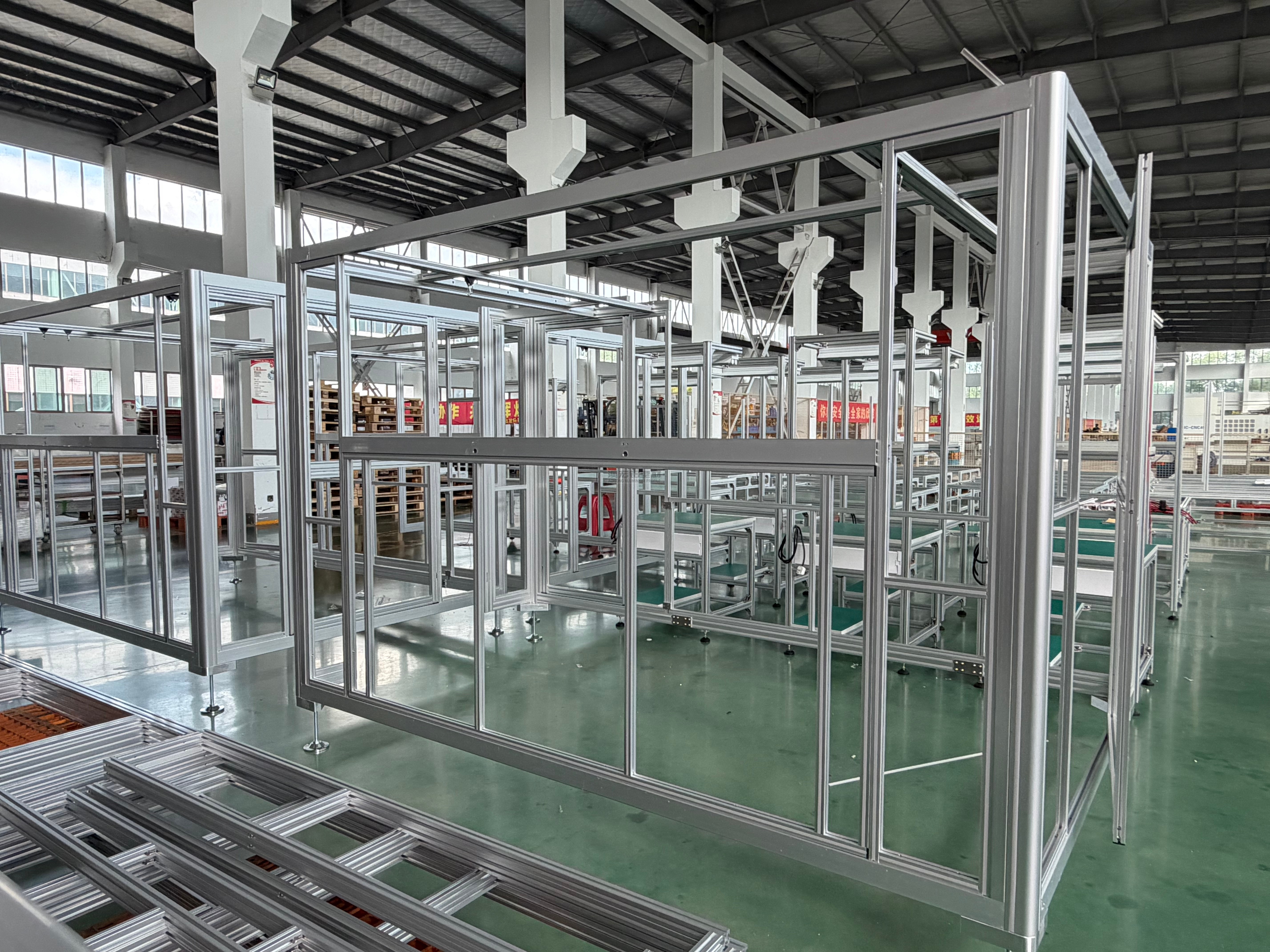 工業(yè)鋁型材框架系統(tǒng)連接技術的精度躍遷